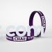 Am Yisrael Chai Purple Bracelet / Wristband