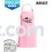 Pink - Cotton Adult Challah Bake Apron 