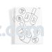Chanukah Dreidel Bulk Sand Art Sheets