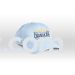 Happy Chanukah Glow in Dark Baseball CAP Light Blue