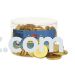 Milchig Chocolate Gelt Tub by Liebers (80 Coins, 6 Grams)
