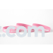 Jewish Women Unite - Am Yisrael Chai Pink Silicone Bracelet