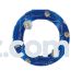 10" Paper Plate - Chanukah Dreidel - (18 per pack)