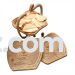 EMPTY “A Gift From Chabad” Apple Shaped Basket / Challah Tray