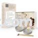 Beige - 'Traditional' Neshek Candlelighting Kit [w/ 2 Tealights + Matches + Striker]
