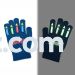 Happy Chanukah Glow in the Dark Adult Size Glove Navy-Multicolor Logo