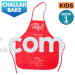 Red - Nonwoven Kids Challah Bake Apron w/ Recipe [Yields 1 Challah]