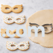 Purim Face Mask Cookie Cutter 4" - Ships from CA