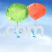 Menorah Parachute for Gelt Drops