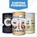 Pre-Labeled Standard 3" × 5" Custom Pushka Charity Box (Pushka Included)