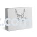 NEW! STRONGER Silver-Edged Shabbat Shalom Gift Bags 10.1H x 13.75W x 5D (Largest) 