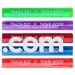 Tracht Gut Vet Zein Gut - Think Good & it will be Good - Slapbands with CHABAD Logo (Assorted Colors)