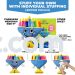 11" Complete Stuff Your Own Plush Menorah Kit – Pouch + Stuffing