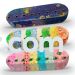Tin Menorah To Go Container Lid And Bottom Without Candles - great craft! - FREE SHIPPING