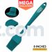 Teal Blue - Mega Challah Bake Silicone Egg Brush (with Beige Logo)