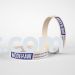 Modeh Ani Gratitude Linen Silicone Wristband / Bracelet with Blue Writing
