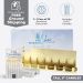 Am Yisrael Chai Tin Mivtzoim Menorah Kit With Tall 5" Candles - 60/Case [FREE USA GROUND SHIPPING]
