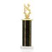 Black - Hebrew School Graduation Aleph Trophy (Size: 14")