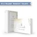 Empty Silver/White Neshek Box - Use with 2 Walmart "Mainstays" Tealights (Link in Description)