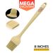 Beige w/ Purple Logo - Mega Challah Bake Silicone Egg Brush