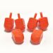 Orange Plastic Dreidel