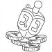 Dreidel Suncatcher [Bulk Option]