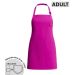 Pink - Cotton Adult Blank Apron