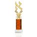 Orange - Hebrew School Graduation Aleph Trophy (Size: 9")