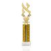 Yellow - Hebrew School Graduation Aleph Trophy (Size: 10")