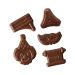 5 Mini Purim Chocolates - Comes in Box