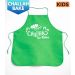 Green - Nonwoven Kids Challah Bake Apron 