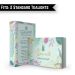 Empty Light Blue Neshek Box for 2 Standard Tealights