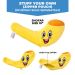 10" Stuff & Decorate Your Own Plush Shofar (Zipper Pouch) – Stuffing Sold Separately