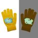 Am Yisrael Chai Glow in the Dark Glove Orange - CLEARANCE