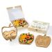 FILLED “A Gift From Chabad” Apple Shaped Dried Fruit Platter