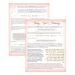 Laminated Baby Girl Naming Card 
