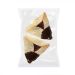 2 Chocolate Dipped Hamantashen Dairy-Free, Nut-Free - Individually Wrapped Together