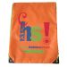 CHS Drawstring Backpack – Chabad Hebrew School bag Orange 