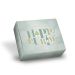  EMPTY Green Purim Shaloch Manos Box 6 x 7 x 1.9