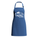 Navy Blue Cotton Challah Bake Apron with Pocket