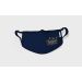 Small Blue 3-Ply Cotton + Filter Am Yisraeol Chai Mask (2-9 yrs)