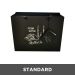 Shabbat Shalom Gift Bag and Card 12W x 9.84 H x 4D (Standard) 