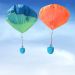 Dreidel Parachute for Gelt Drops