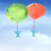 Menorah Parachute for Gelt Drops