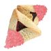 10lb Bulk Hamantashen (not individually wrapped) with Pink Crystal Sprinkle Dairy-Free, Nut-Free approx 110-120 pieces
