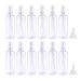 12 Pack 50ML Clear Spray Bottles with One Funnel