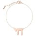 Chai Bracelet Rose Gold