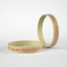 SHARE YOUR LIGHT and Am Yisrael Chai Linen Bracelet with Pink writing