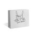 NEW! STRONGER Silver-Edged Shabbat Shalom Gift Bags 8.3H x 10.4W x 3.1D (Smallest)