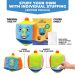  Stuff & Decorate Your Own Plush Dreidel Size 10" [With Individual Stuffing]